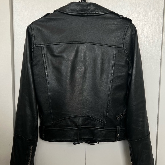 Genuine Leather Zara Biker Jacket - Picture 2 of 16